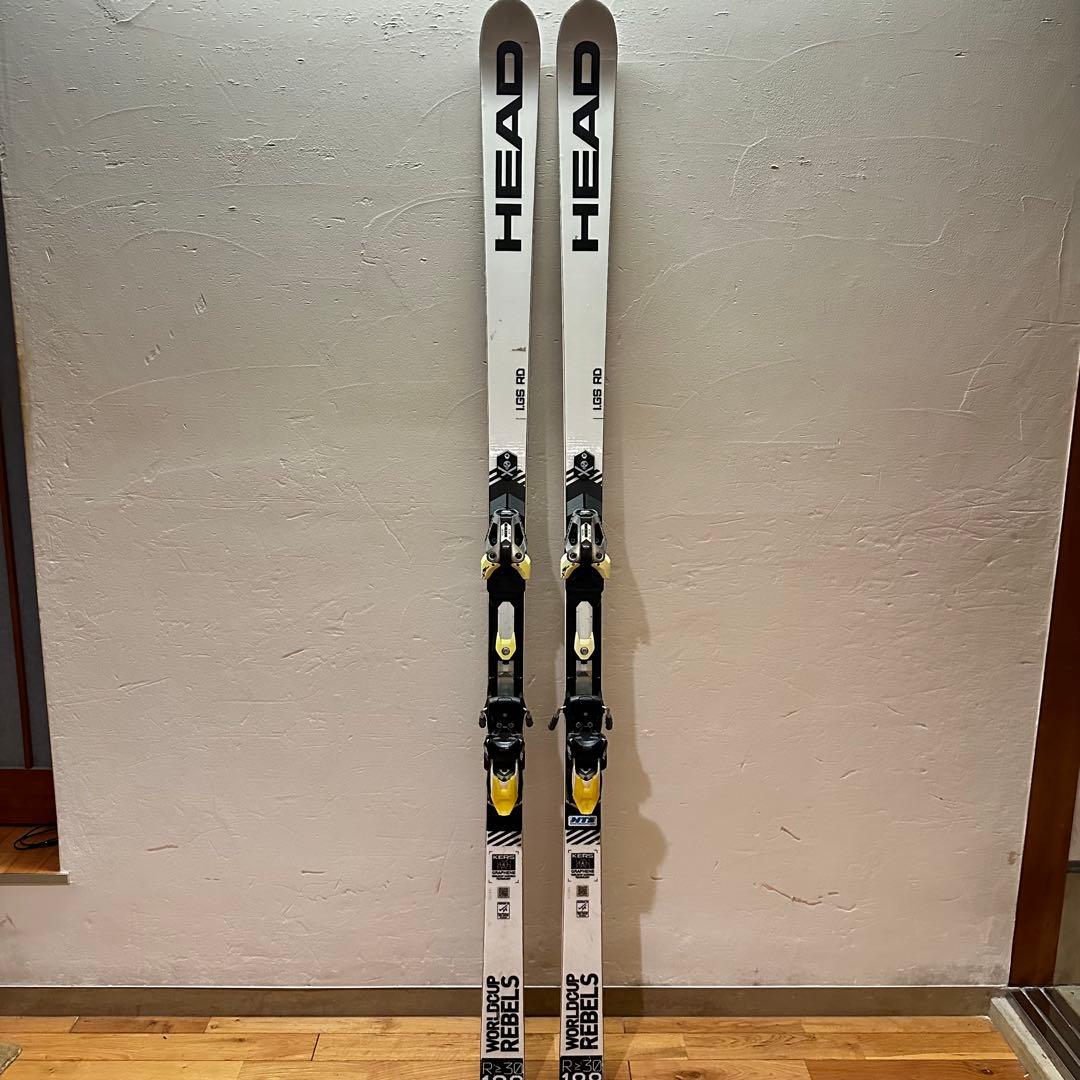HEAD worldcup スキー板188cm R30 大回転用　非市販品