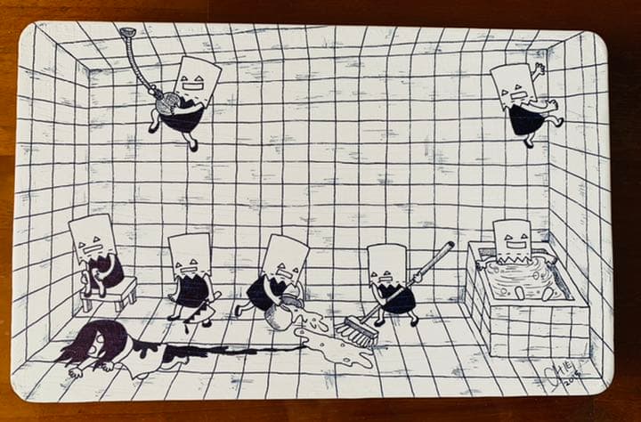 作家CHIEさんのFOPPISH GIRL 浴室