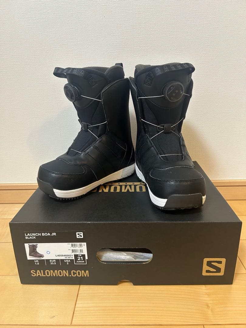 jr様　Salomon Launch Boa JR スノーボードブーツ 21cm