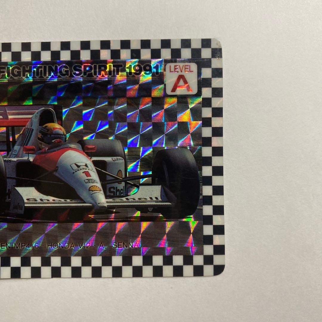 【中古】カード　F1 マクラーレン　ホンダ　1 アイルトン・セナ