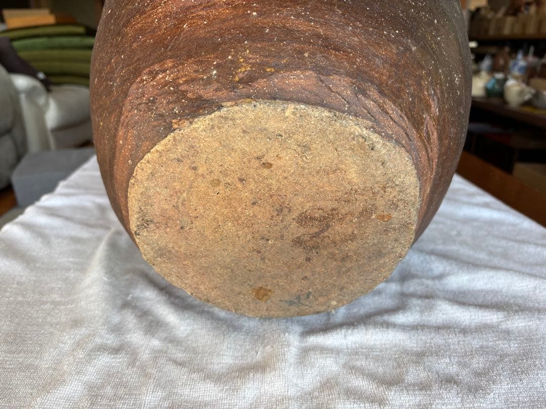 越前壺　甕　古壺甕　骨董品　アンティーク置物