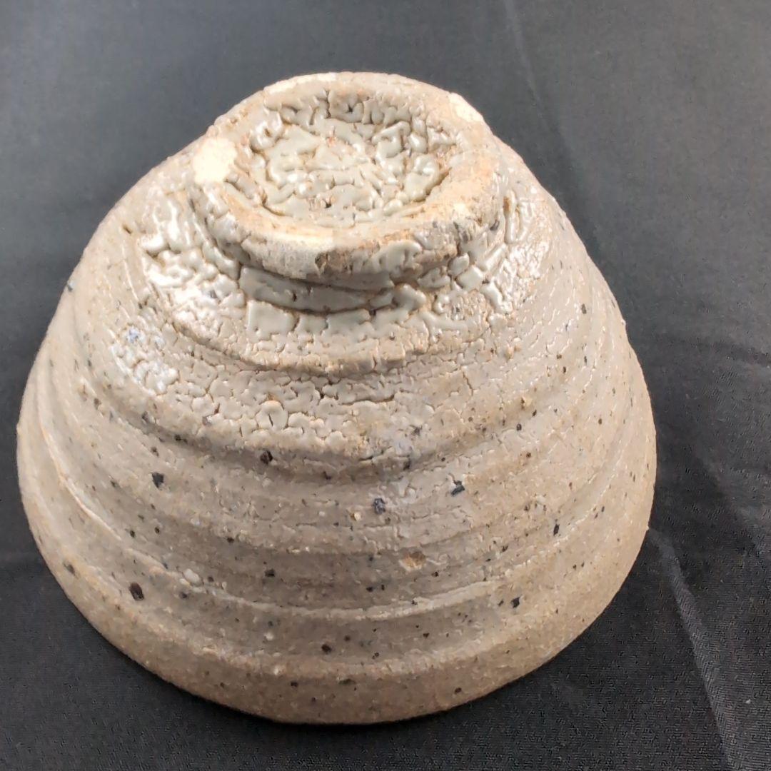 西岡小十 氏作 唐津井戸茶碗 唐津茶碗　井戸茶碗 新品未使用 合わせ箱付き