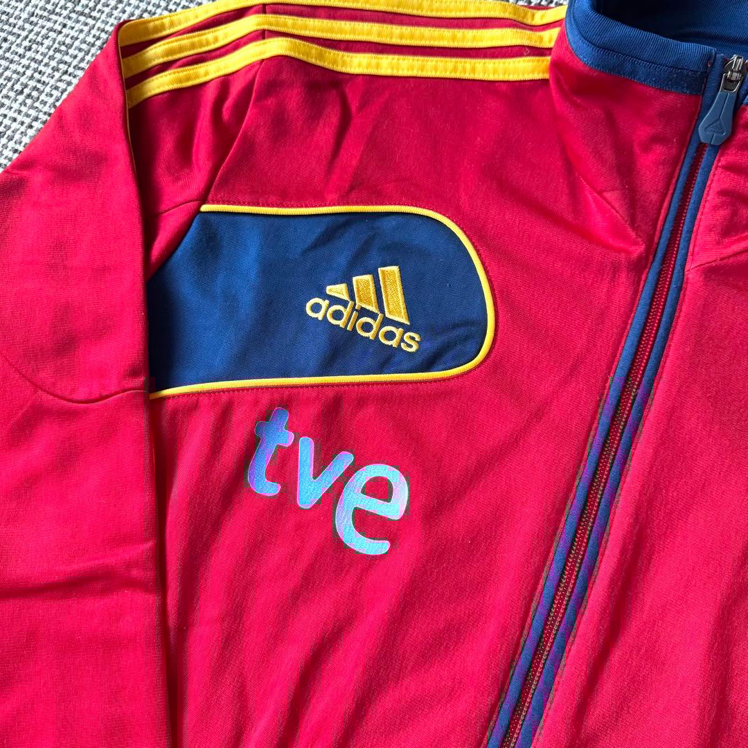 【選手着用フルスポンサー付】スペイン代表 ２０１２／トレーニングスーツ