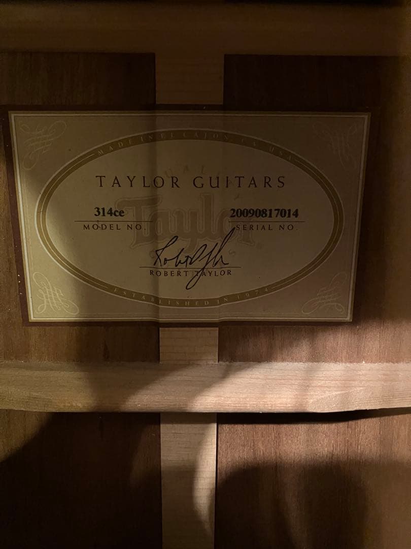 ギター Taylor 314ce