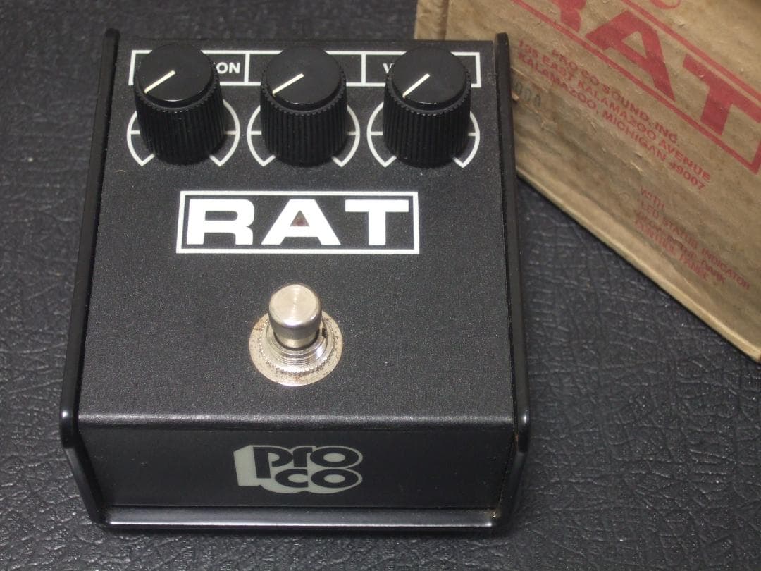 箱付き美品 94年 ProCo RAT2 Motorola LM308N RAT