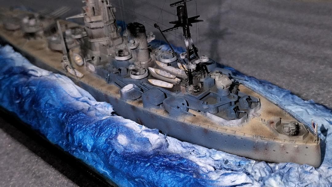 [プラモデル完成品] 1/700 戦艦ネルソン