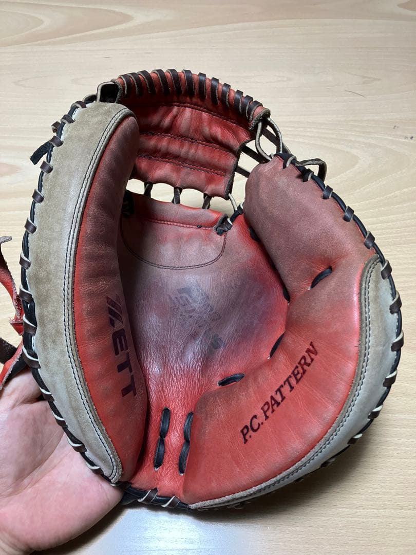 ZETT プロステイタス　軟式　キャッチャーミット