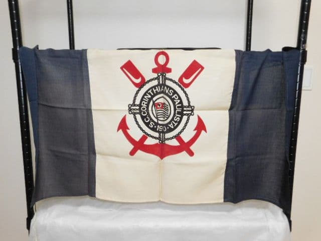 コリンチャンス 大応援旗３種類 ＆コリンチャンス灰皿＆コリンチャンスファン証２個