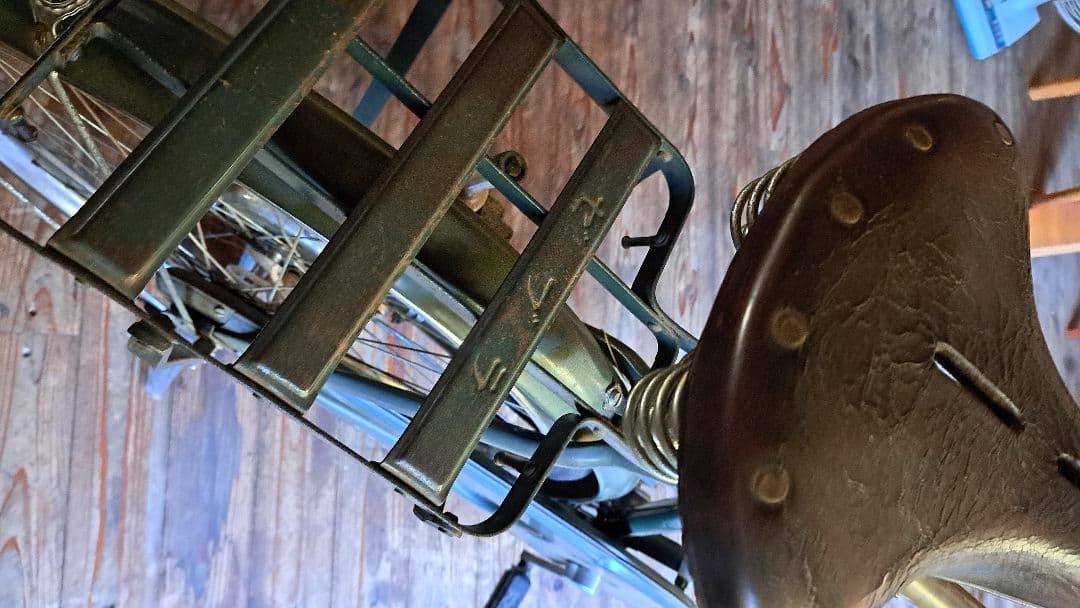 ZEBRAサイクル　ゼブラ自転車　実用車　昭和