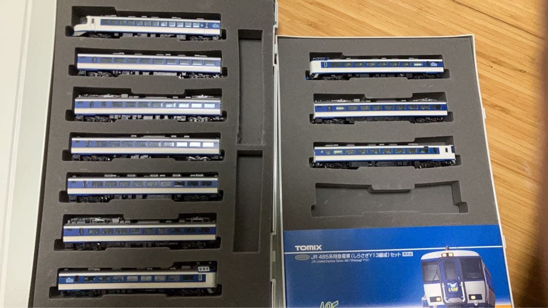 TOMIX 485系　しらさぎ　10両　室内灯付き　最終値下げ