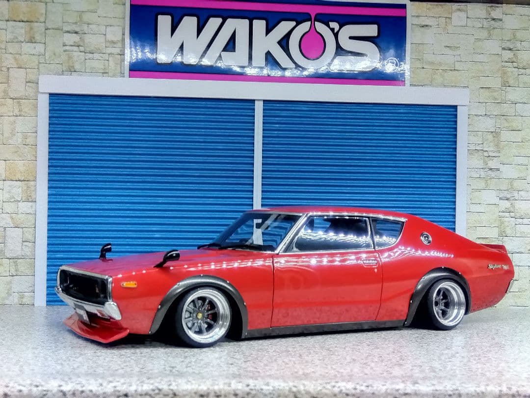 AUTOart 1/18ミニカー ケンメリGT-R (KPGC110) カスタム