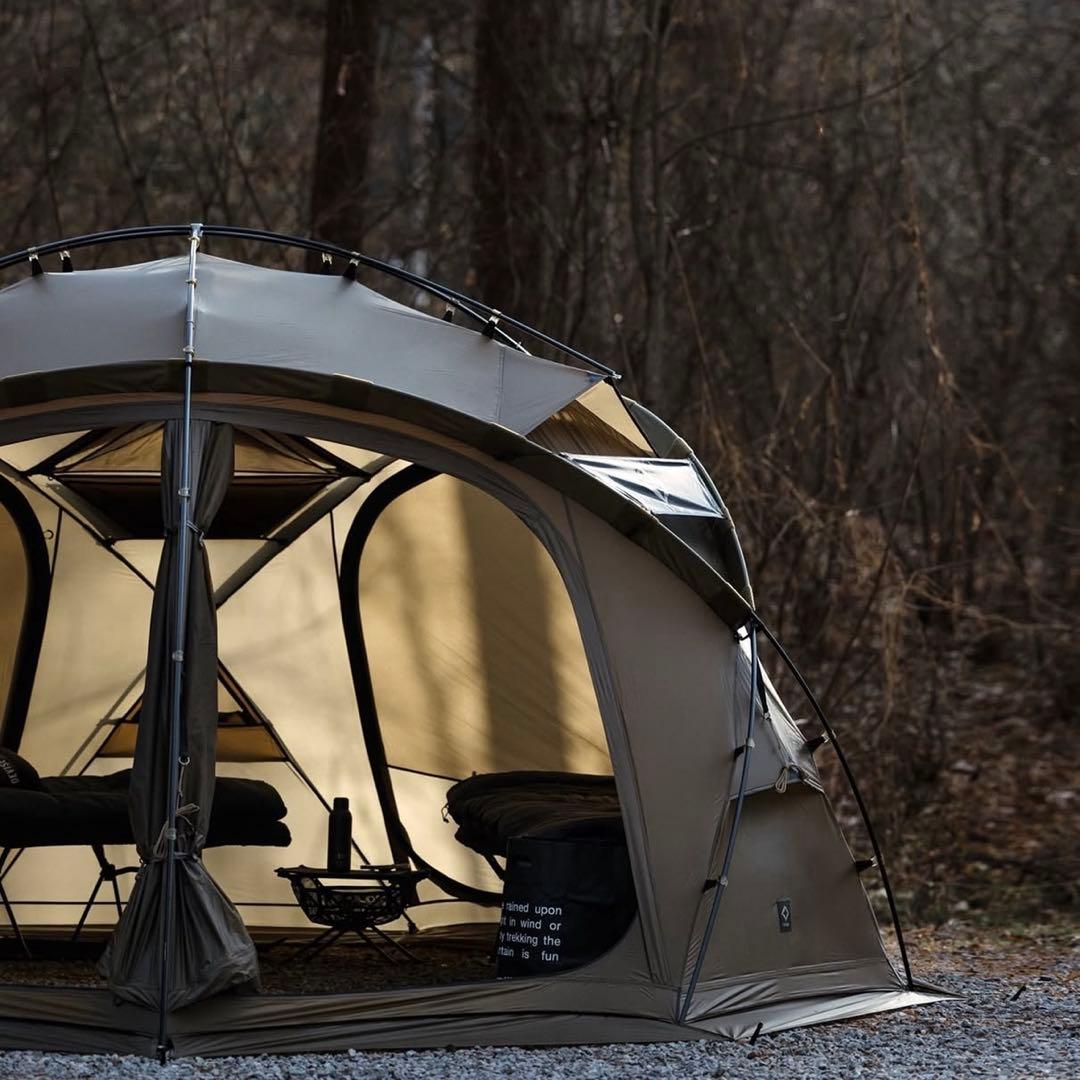 Helinox Nona Dome 4.0 Coyote Tan 専用ルーフ付き