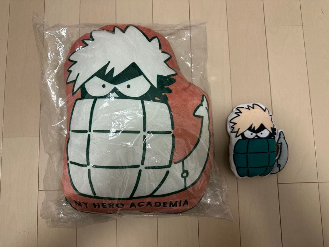 僕のヒーローアカデミア 原画展　だいなま　クッション　エコバッグ　ブランケット