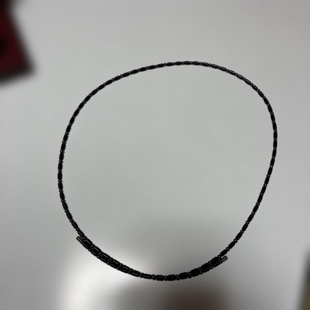 コアフォースループ　ブラックCFL70 ブレスレット　ネックレス　中嶋常幸プロ