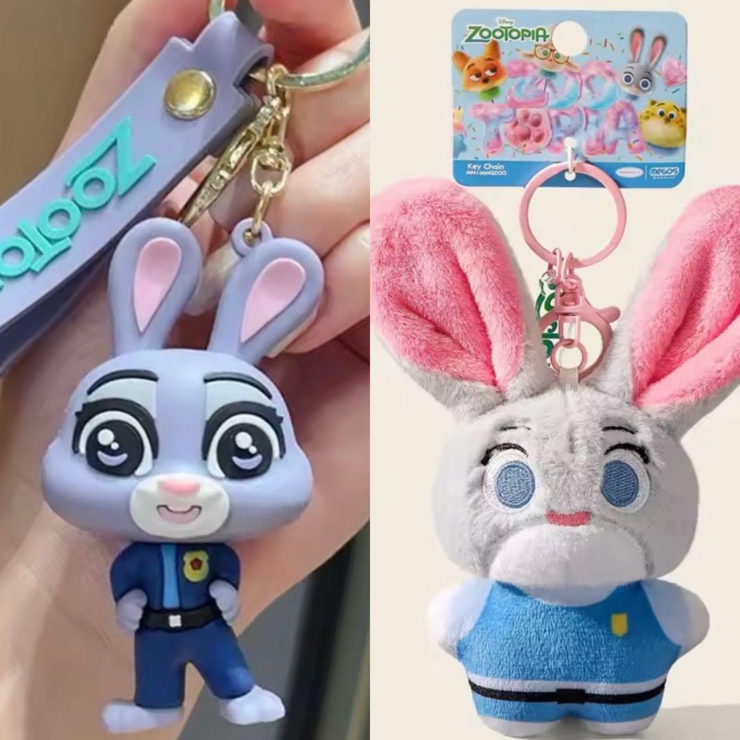 人気セット❣️Disney ディズニー ズートピア ジュディホップス キーホルダー