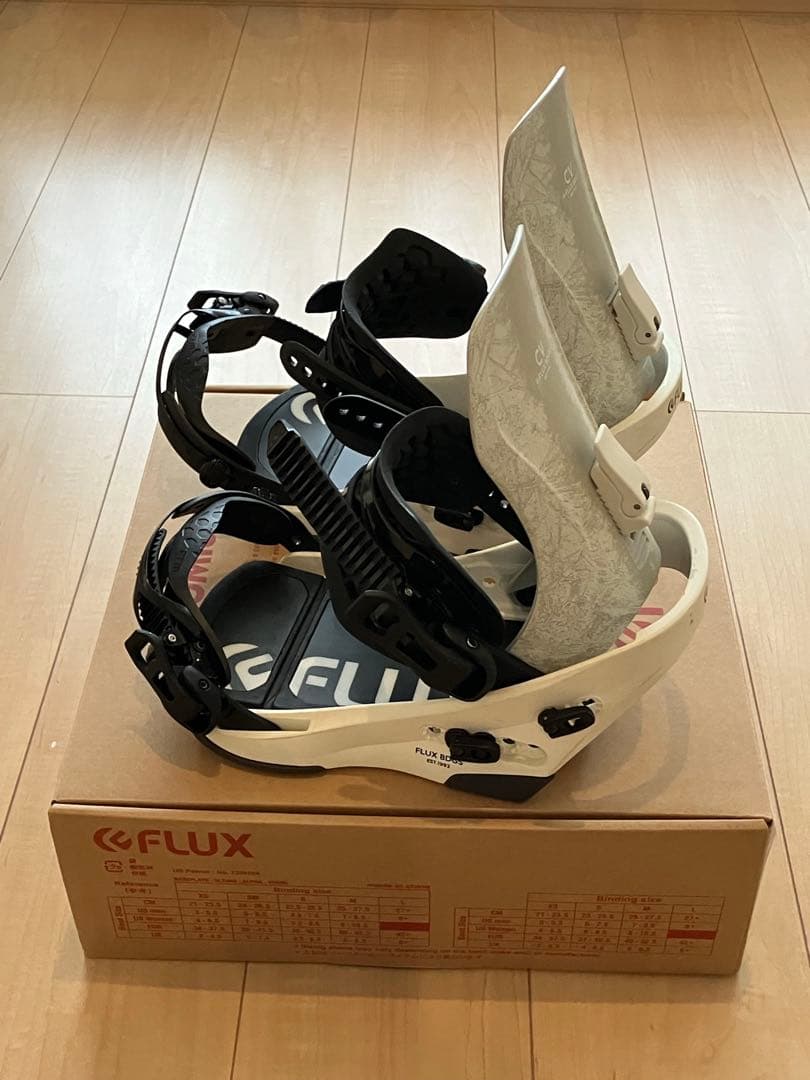 FLUX F23CV5SW ホワイト Sサイズ ビンディング