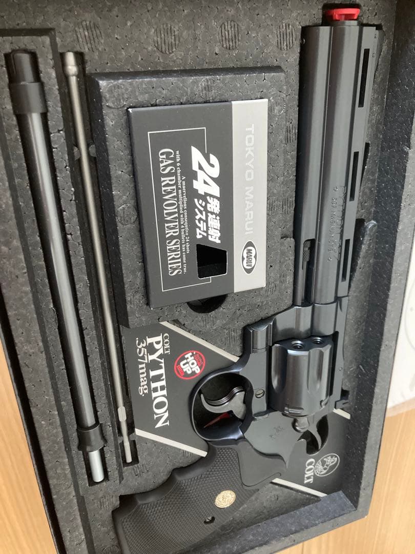 COLT PYTHON 357mag 6inch ガスガン