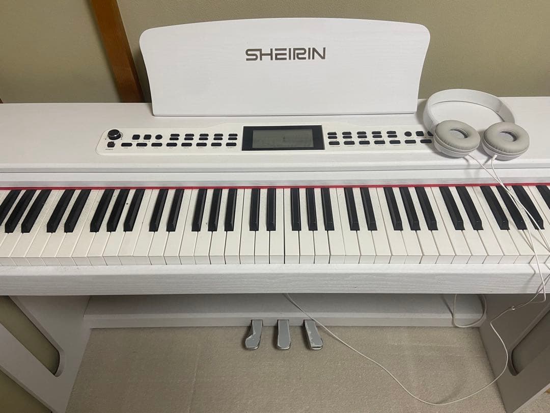 SHEIRIN 88鍵 電子オルガン ホワイト