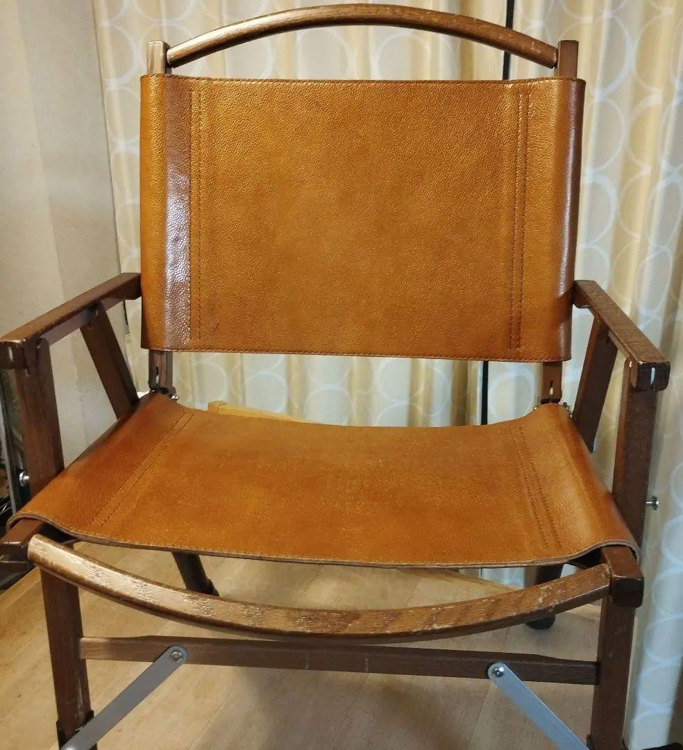 ドクタードレ　カーミットチェア用レザーシート　ブラウン　シュリンク型押し