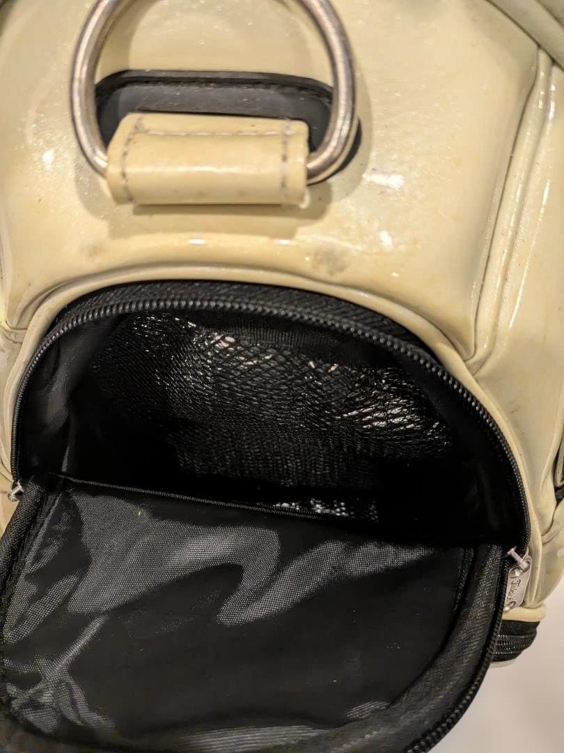 Titleistキャディバッグ CB610WT ホワイト/ブラック ツアーモデル