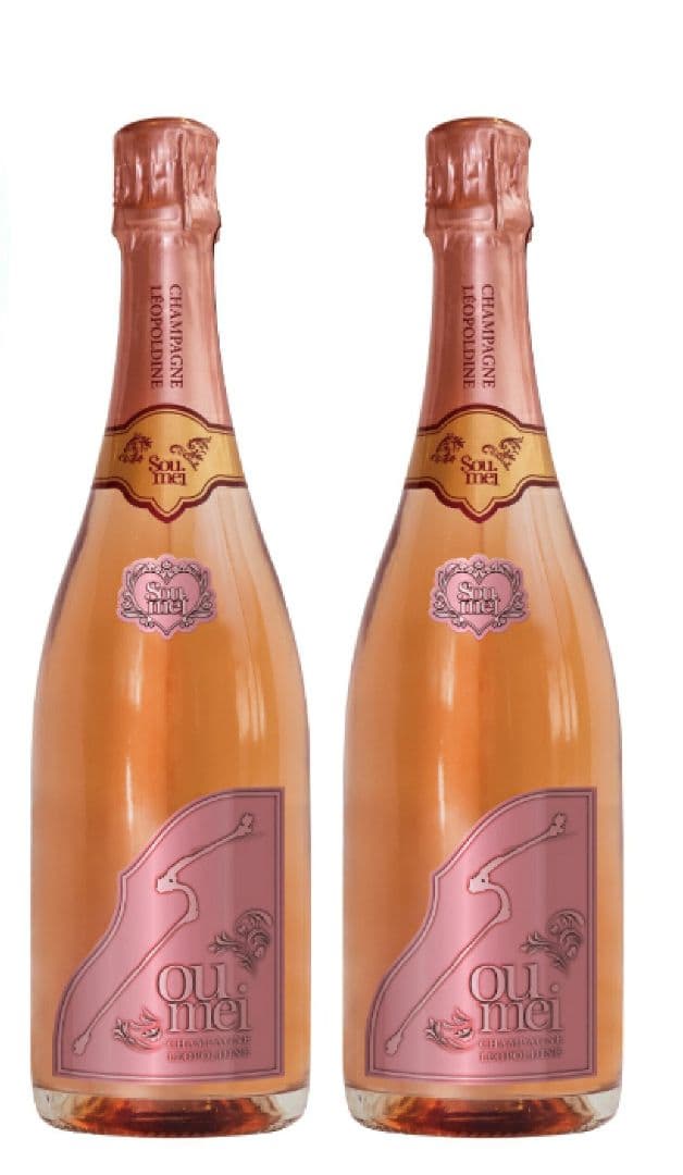 ソウメイ ロゼ スパークリングワイン2本
