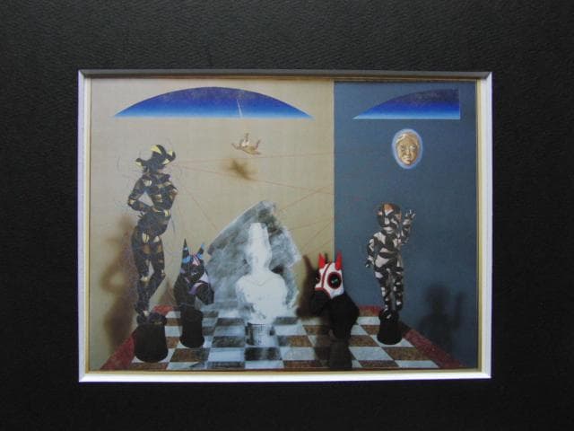 櫻井晨正、【IL PARCO】、希少な画集画、新品高級額・額装付