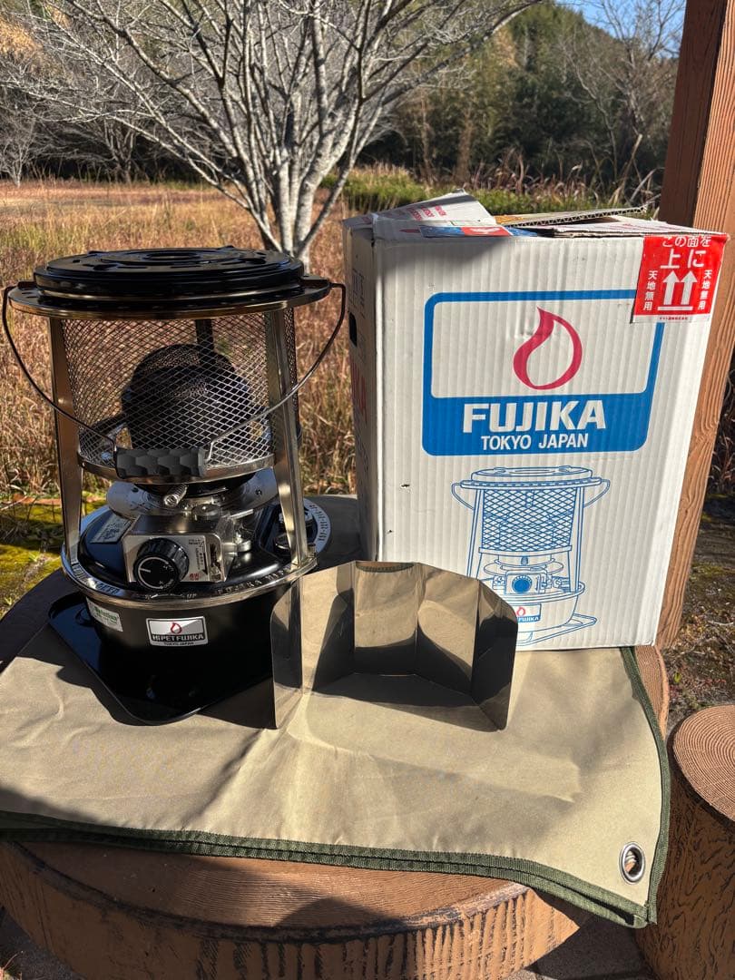 フジカハイペット FUJIKA 黒 石油ストーブ