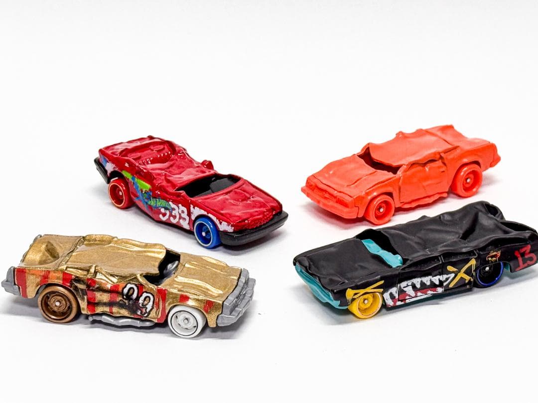 ホットウィール ★SPEED BUMP★ デモリションカー 4台セット