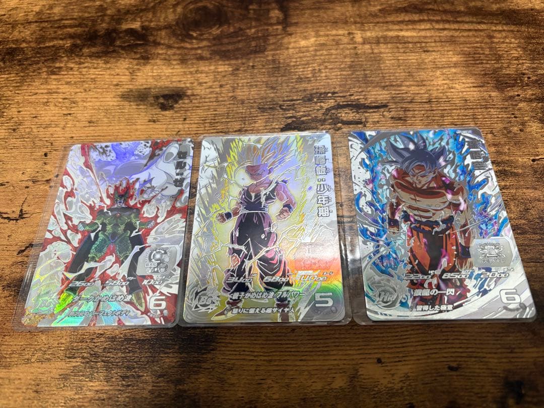 ドラゴンボールヒーローズ　SECLC 身勝手　孫悟飯　セル SDBH mm6