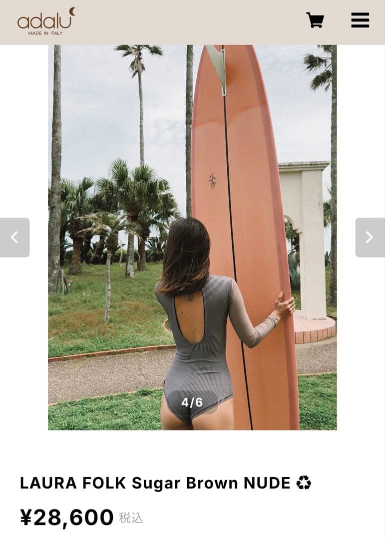 adalu サーフィン 水着