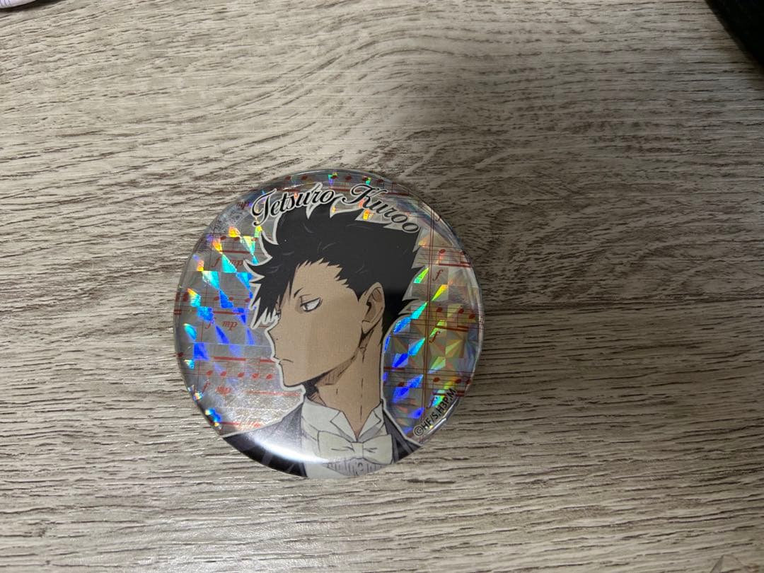 ハイキュー　コンサート　2018 缶バッジ　黒尾鉄朗