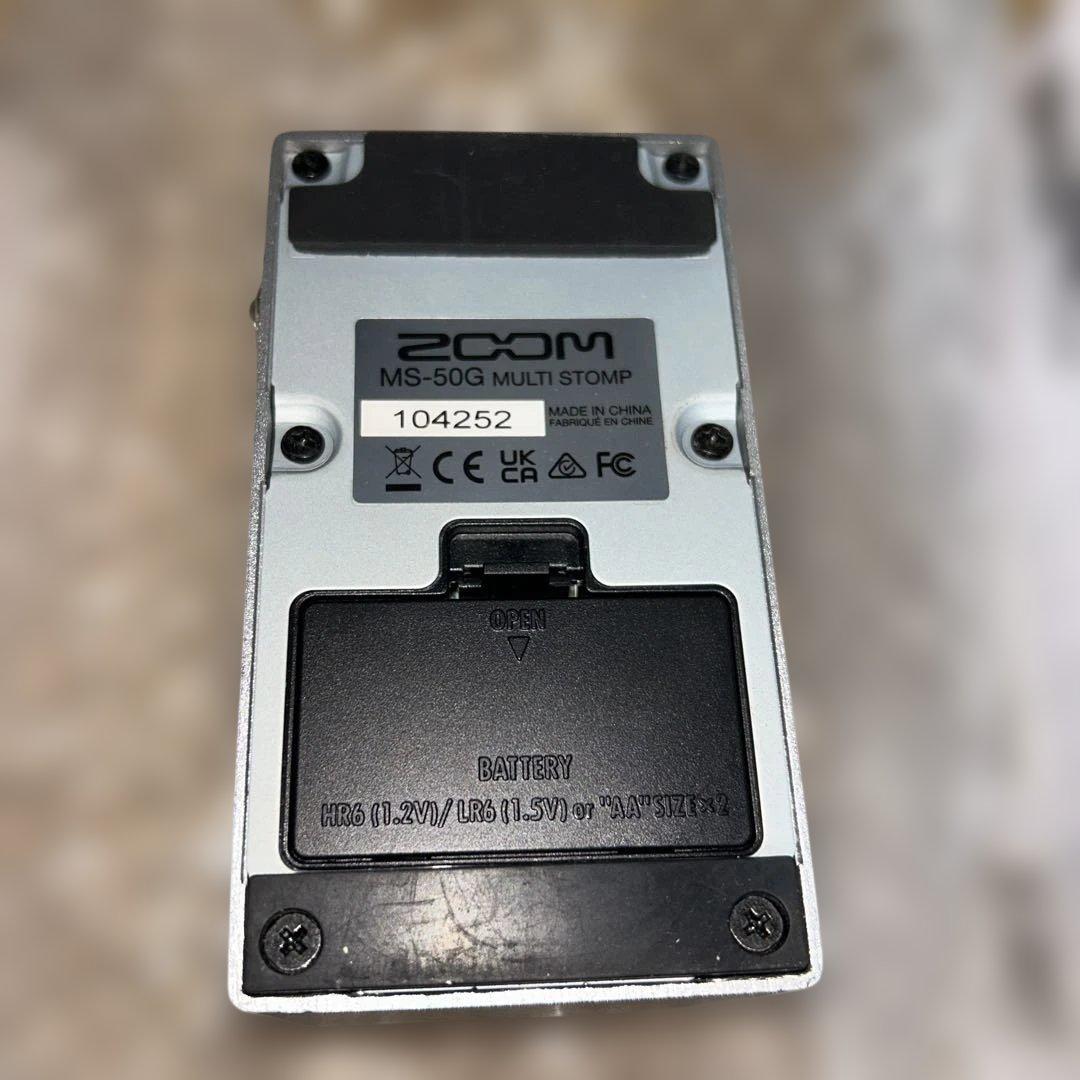 ZOOM マルチエフェクター　MS50G （専用ACアダプタ・箱付） 動作確認済