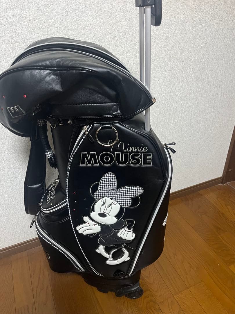 Minnie Mouse ゴルフキャディバッグ ブラック