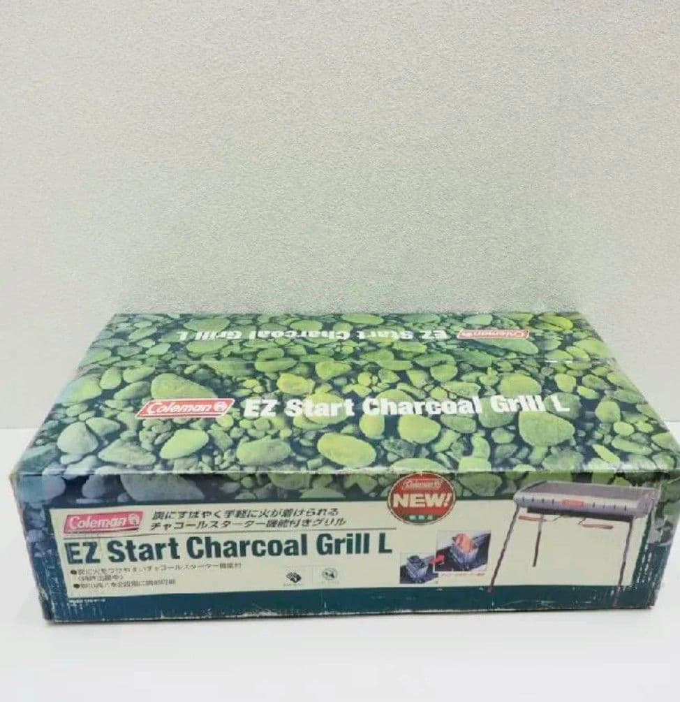 廃盤新品　コールマン　イージースタートチャコールグリル　BBQグリル