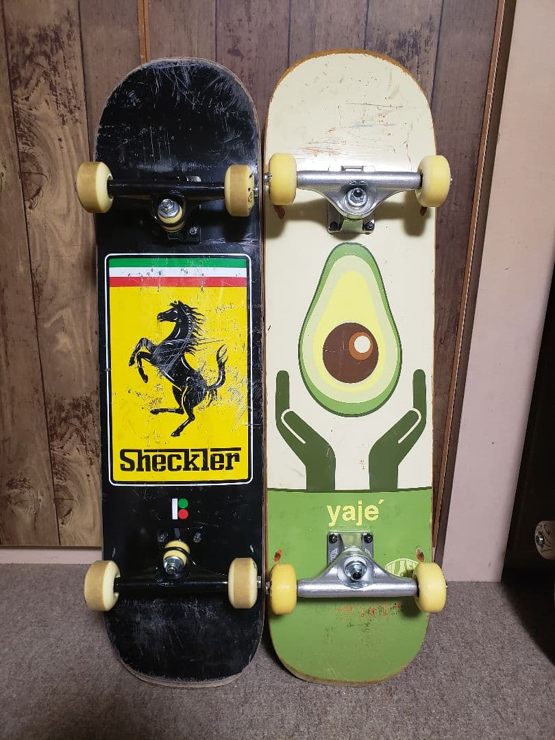 スケートボード　コンプリート　サイズ違い 2台　初心者にも