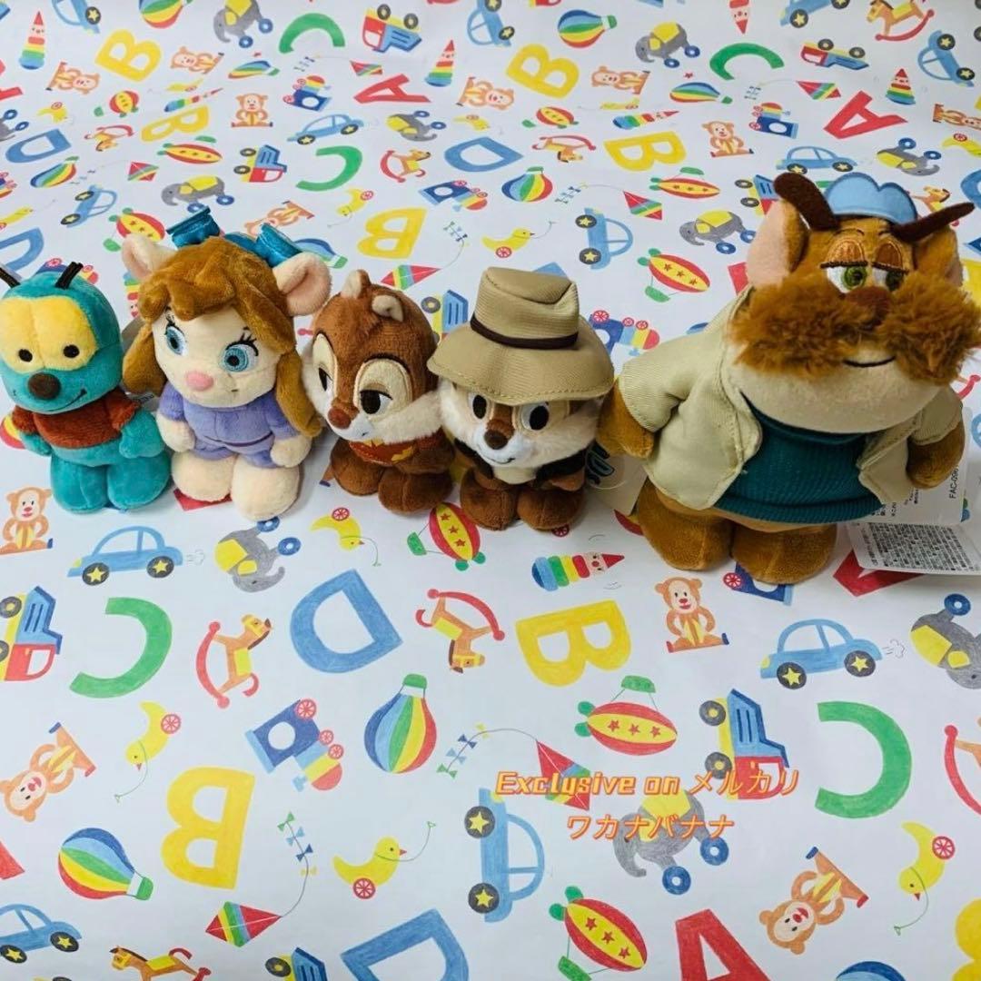 チップとデールの大作戦　ぬいぐるみ　Disney stanDs