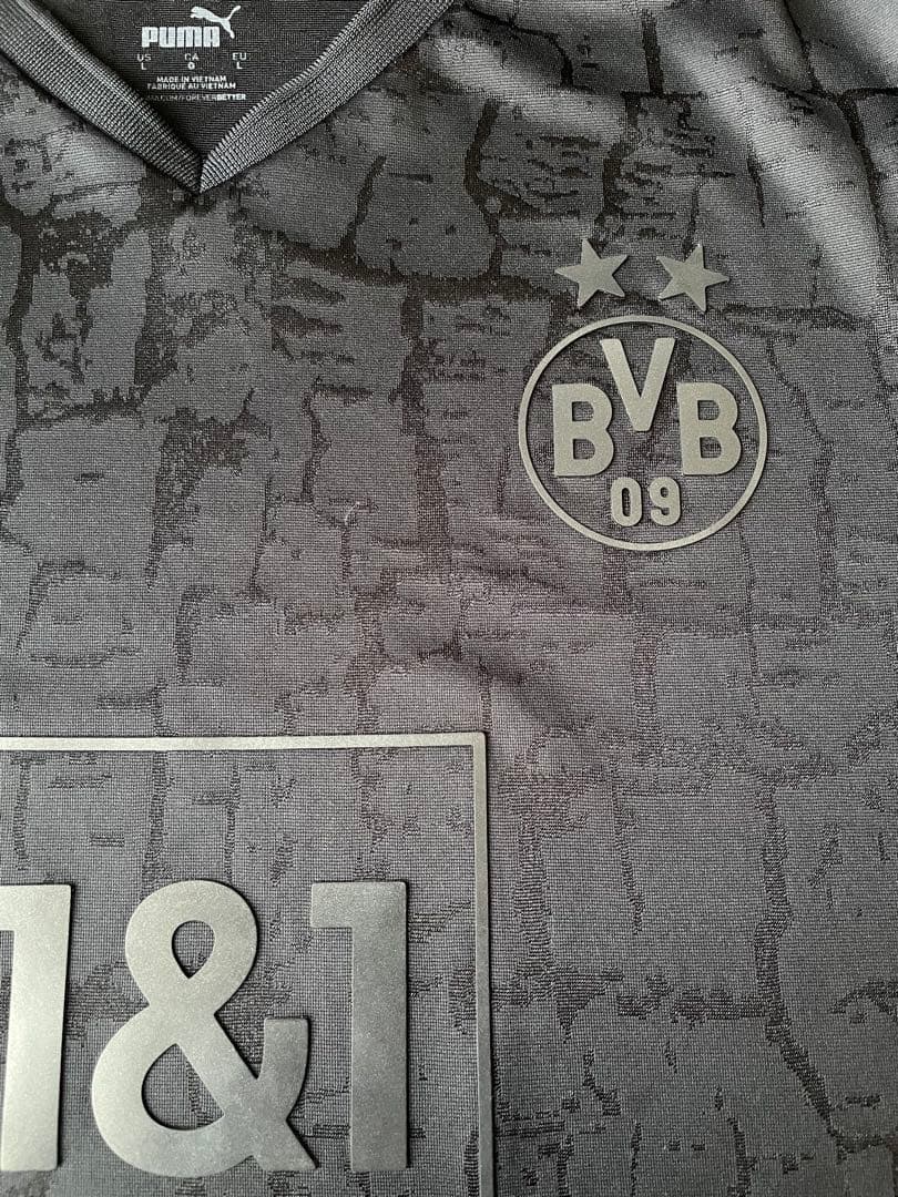 PUMA ボルシアドルトムント 限定ブラックシャツ