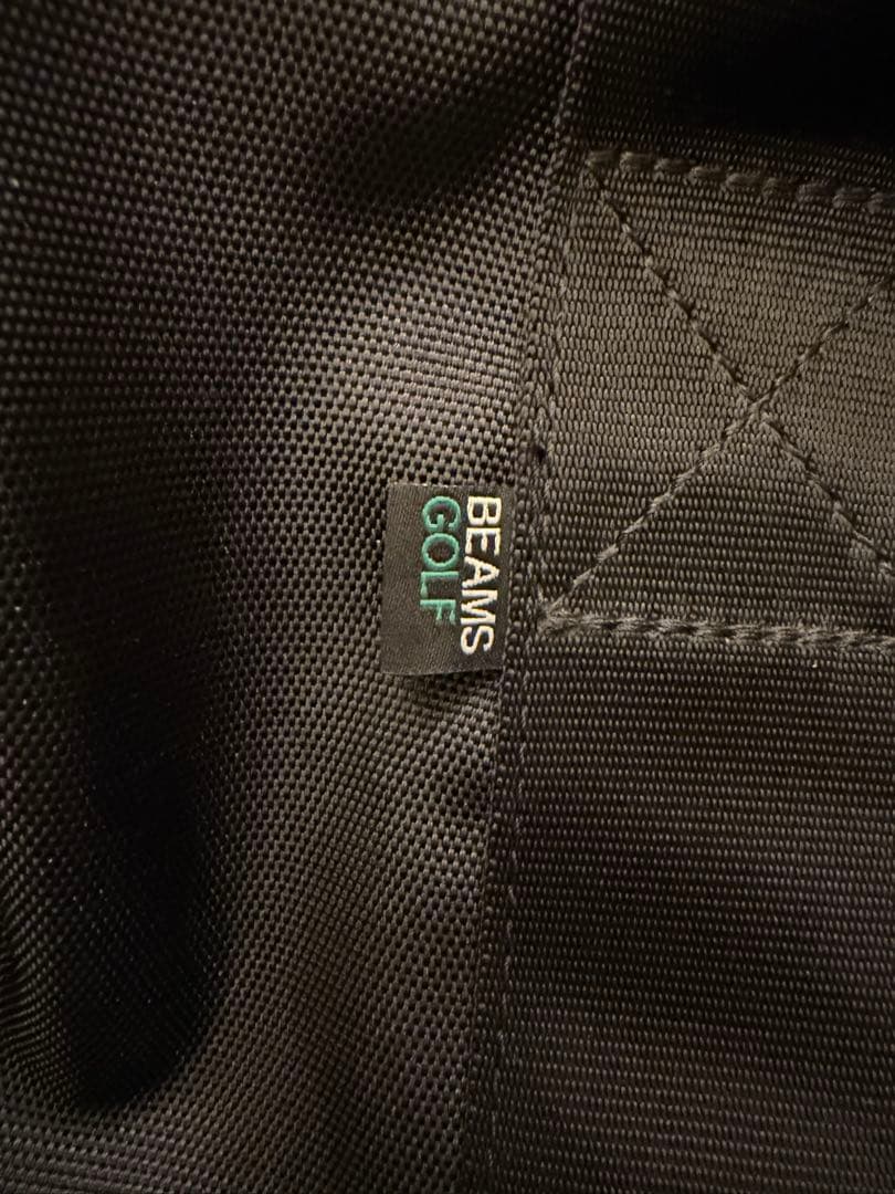 BEAMS GOLF シューズケース付き 刺繍 ボストンバッグ ビームスゴルフ