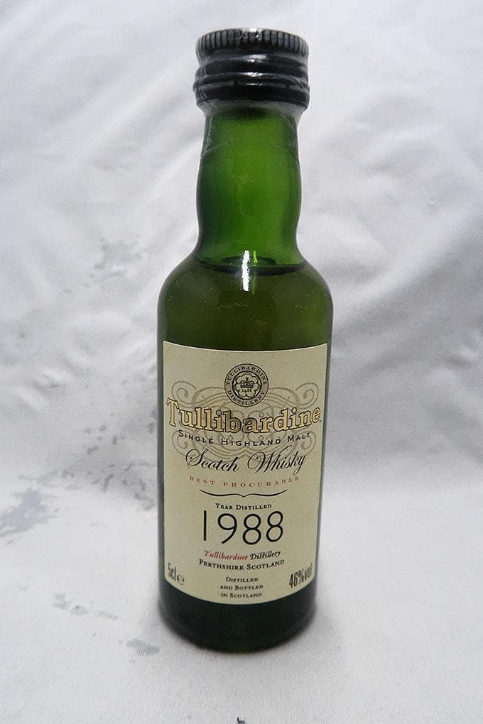 タリバーディン 1988 シングルモルトウィスキー ミニチュアボトル