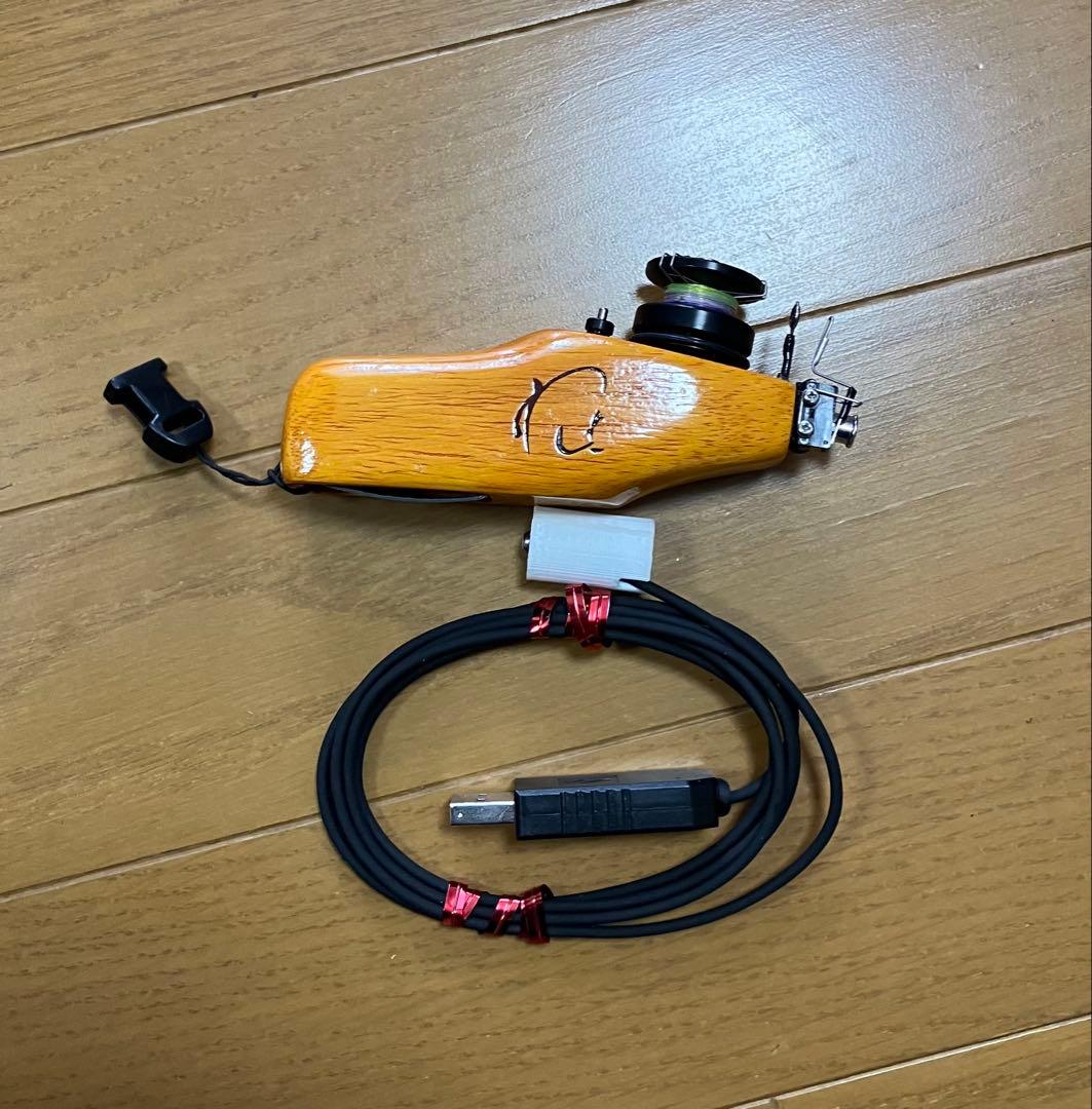 ワカサギ　電動リール　工房あらい