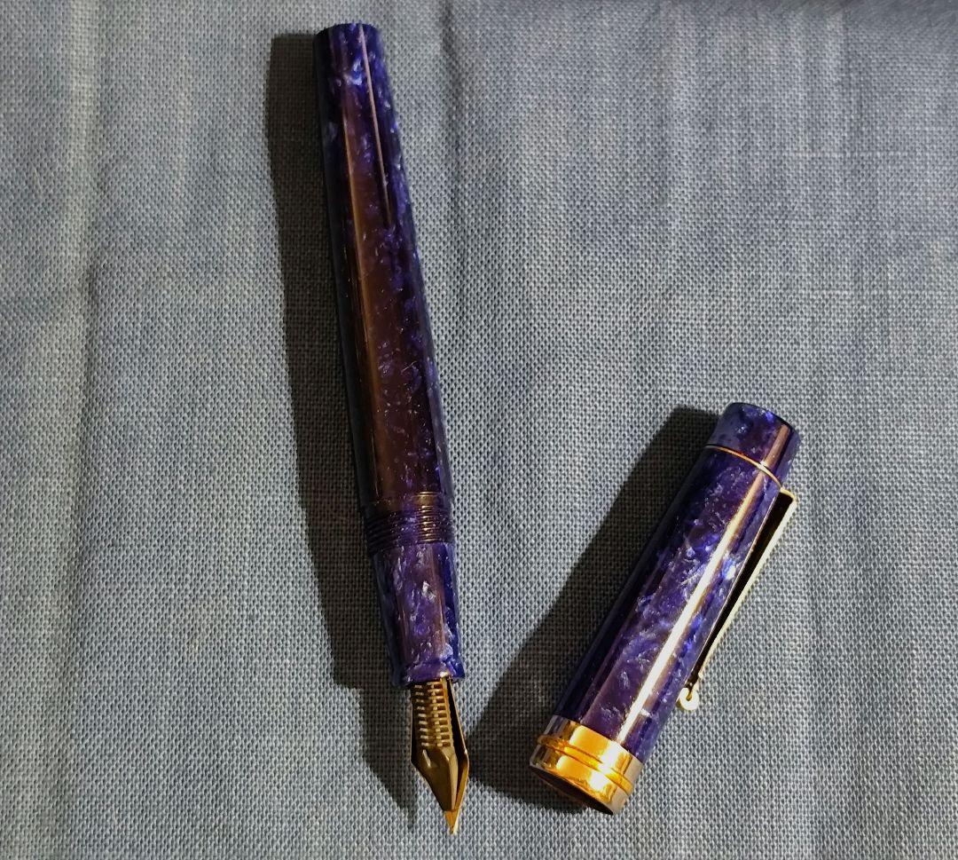 DELTA デルタ 万年筆 ビンテージコレクション ブルー M