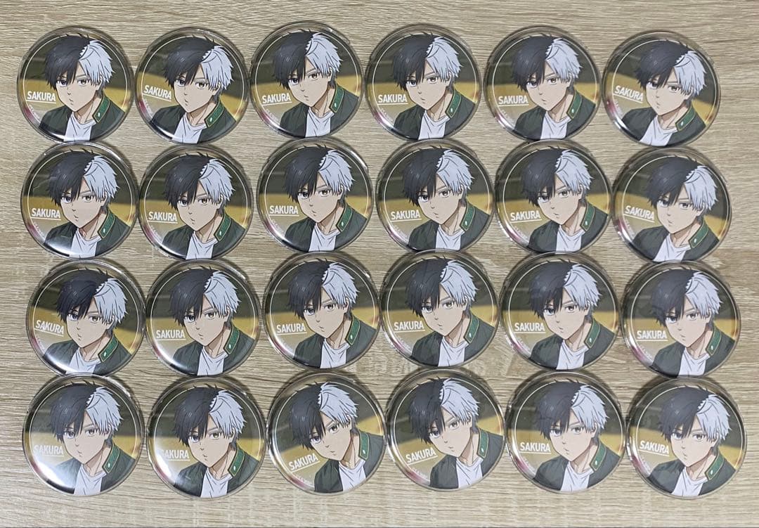 WIND BREAKER展　缶バッジセットA 桜遥　24点セット