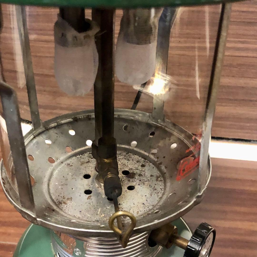 【1971年1月製造】 コールマンビンテージ ランタン220F クラムシェル付き