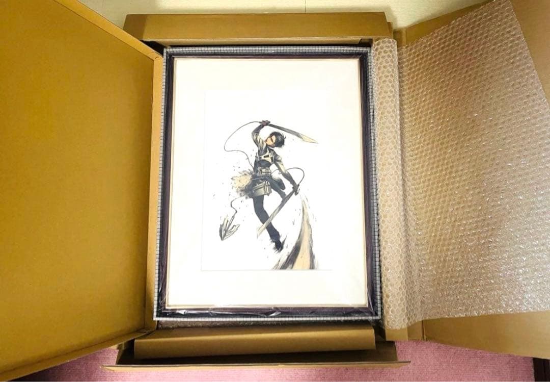 進撃の巨人 複製原画 リヴァイ