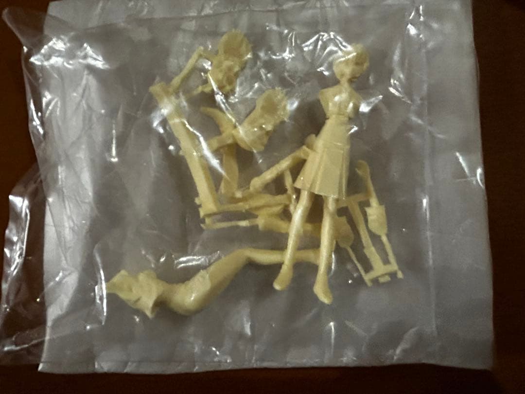 A310V6改 葛城ミサト専用車1/20と関連フィギュア5体セット