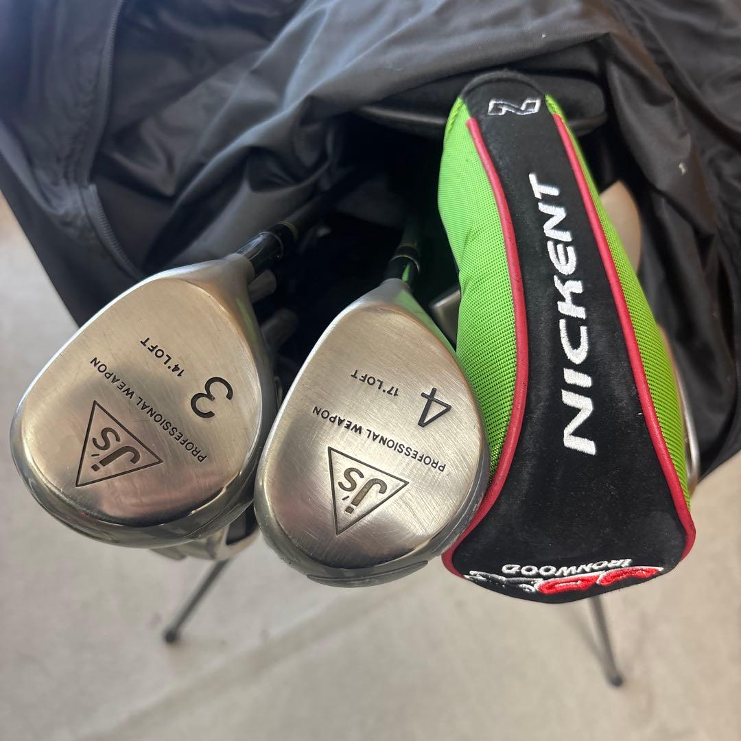 ゴルフクラブ　キャリーバッグセット