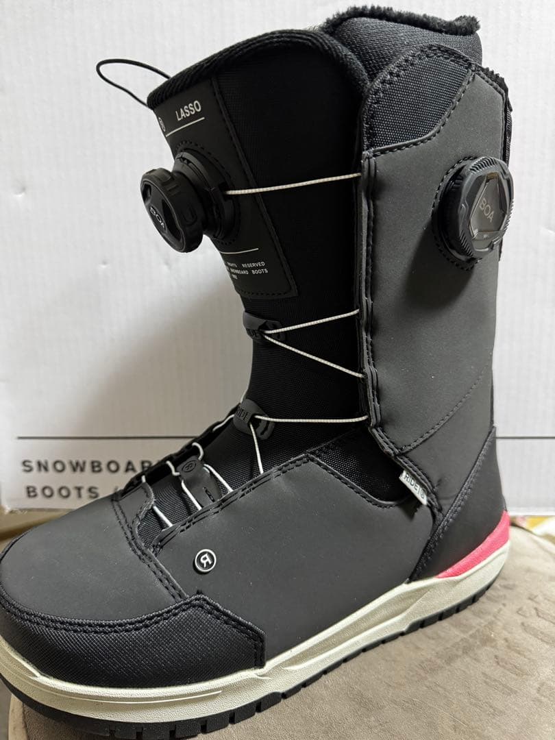 ☆最終値下げ☆ 人気カラーLASSOスノーボードブーツ ピンク／ローズ25.5