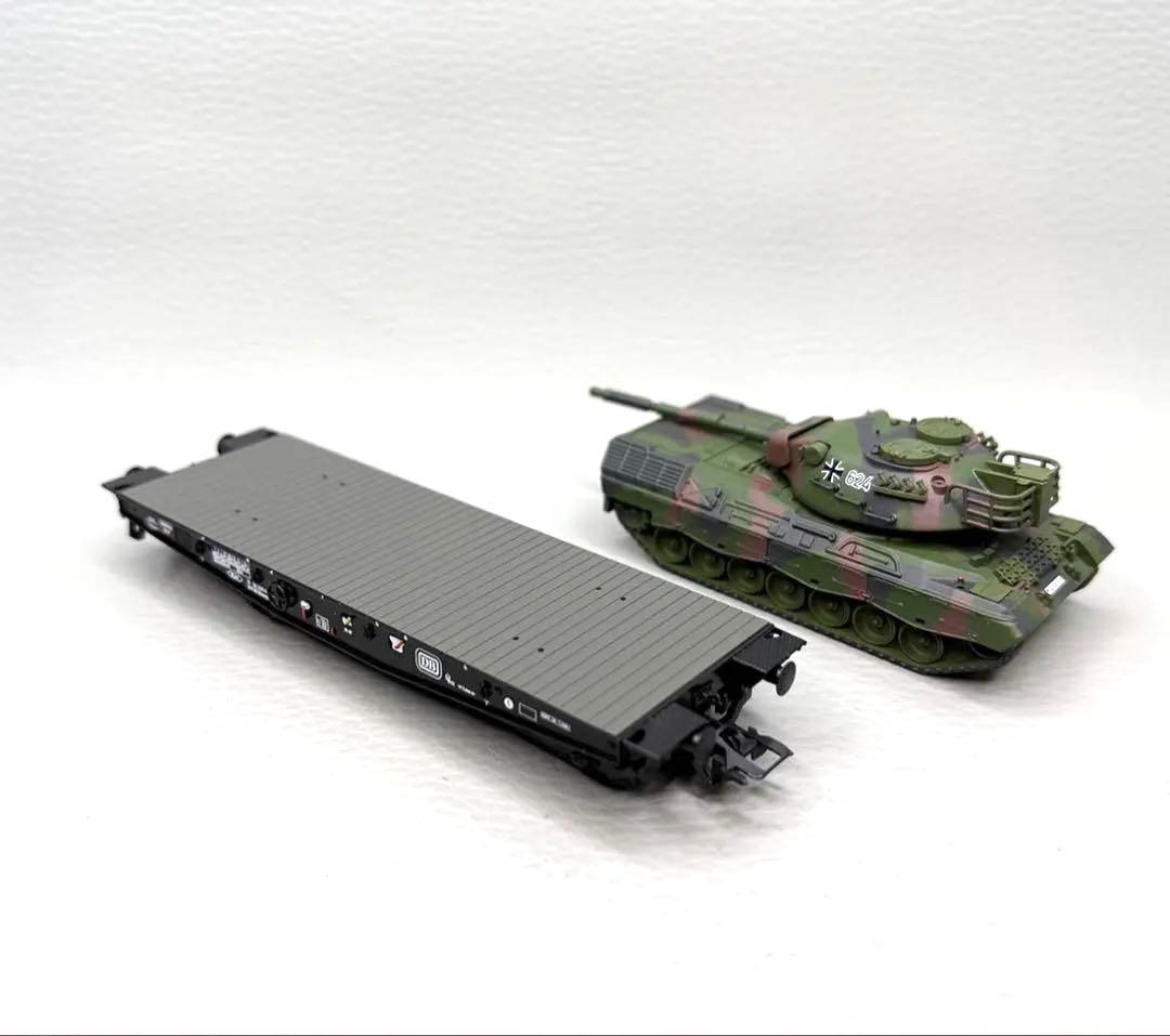 新品　メルクリン　ドイツ軍　レオパルド Leopard 1A1 戦車　運搬車