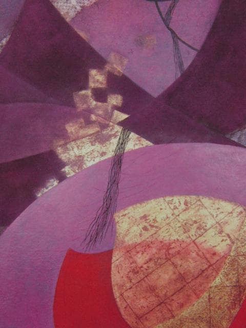 横前裕子、ほむら・玉鬘、希少画集画、新品高級額・額装付、状態良好