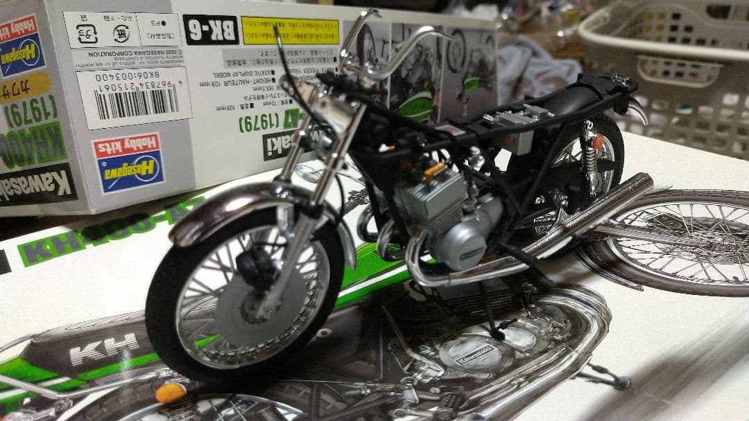 KH400プラモデル制作依頼用 フィギュアは付きません。